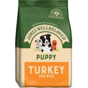 James Wellbeloved Dry Puppy Food Turkey & Rice